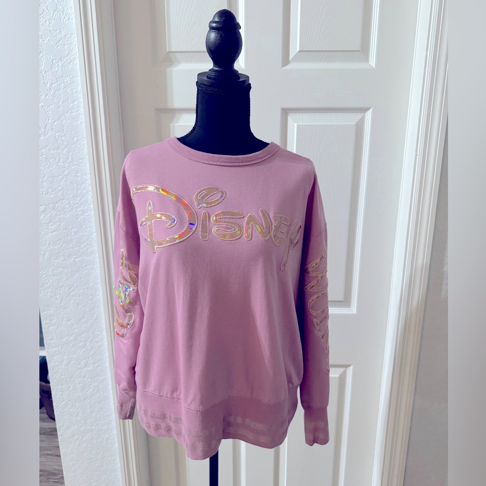 Disney EARidescent Sweater. Worn 1 time and in excellent condition. Size Large